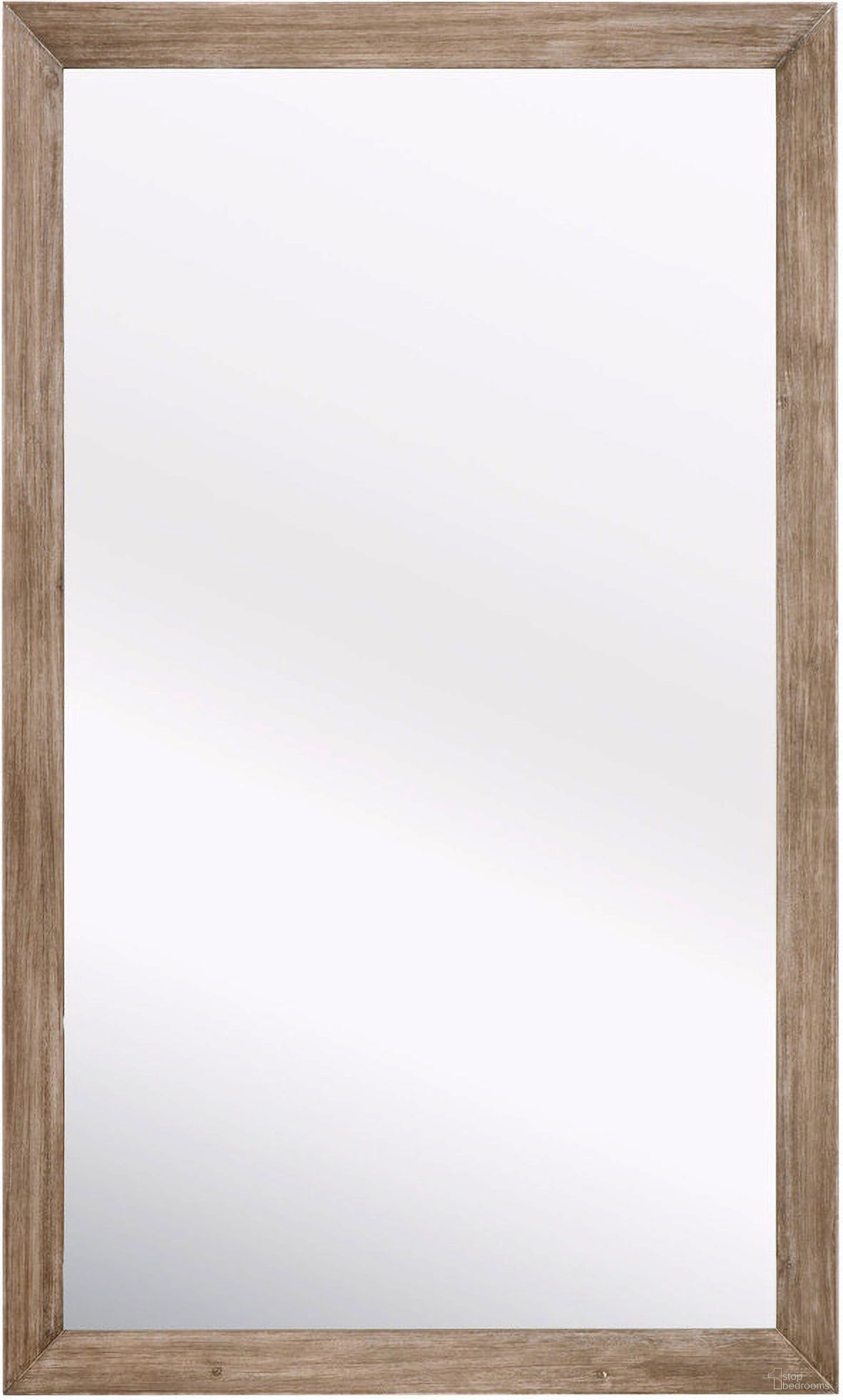 The appearance of Traditions Bevel Mirror In Natural Gray Acacia designed by Essentials For Living in the transitional interior design. This natural gray acacia piece of furniture  was selected by 1StopBedrooms from Traditions Collection to add a touch of cosiness and style into your home. Sku: 6112.NG. Material: Acacia Wood.
