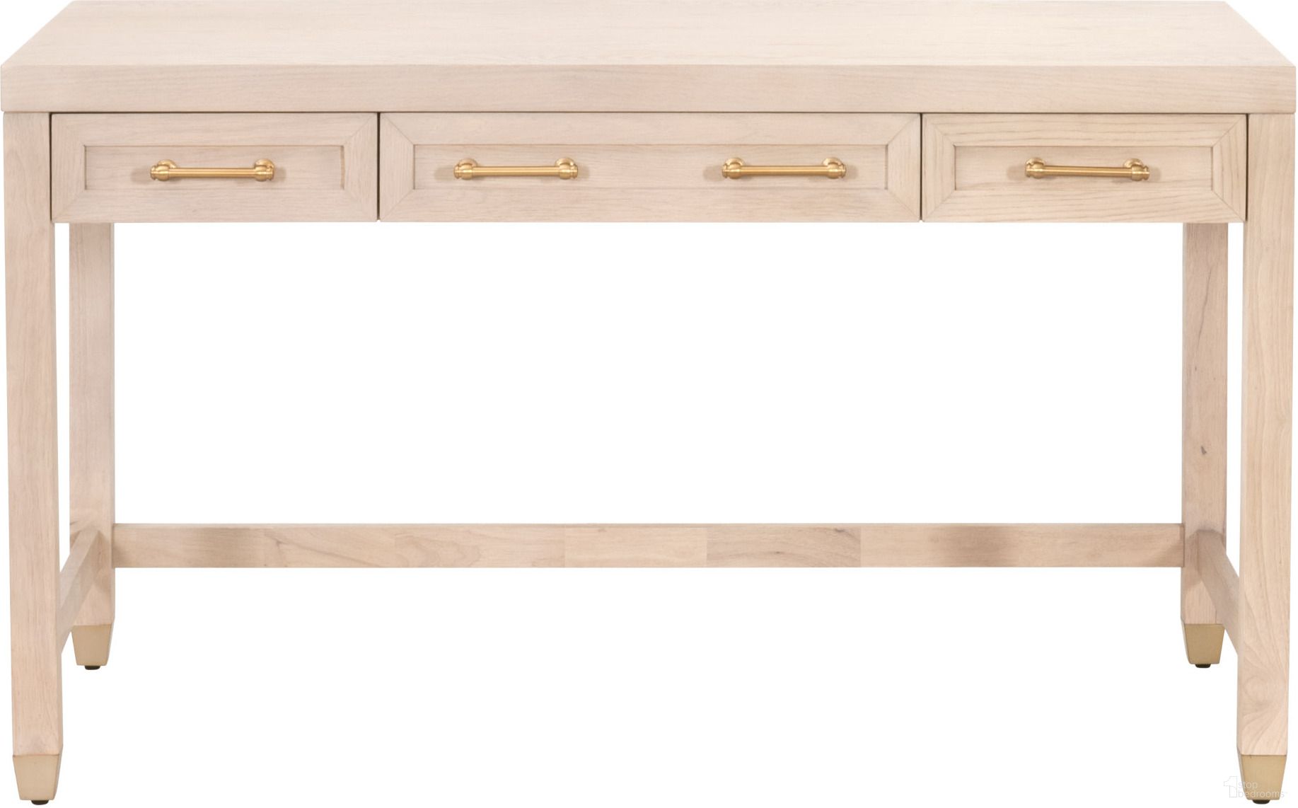 The appearance of Traditions Stella Desk In Light Honey Oak designed by Essentials For Living in the transitional interior design. This light honey oak piece of furniture was selected by 1StopBedrooms from Traditions Collection to add a touch of cosiness and style into your home. Sku: 6137.LHON/BBRS. Material: Oak Wood.