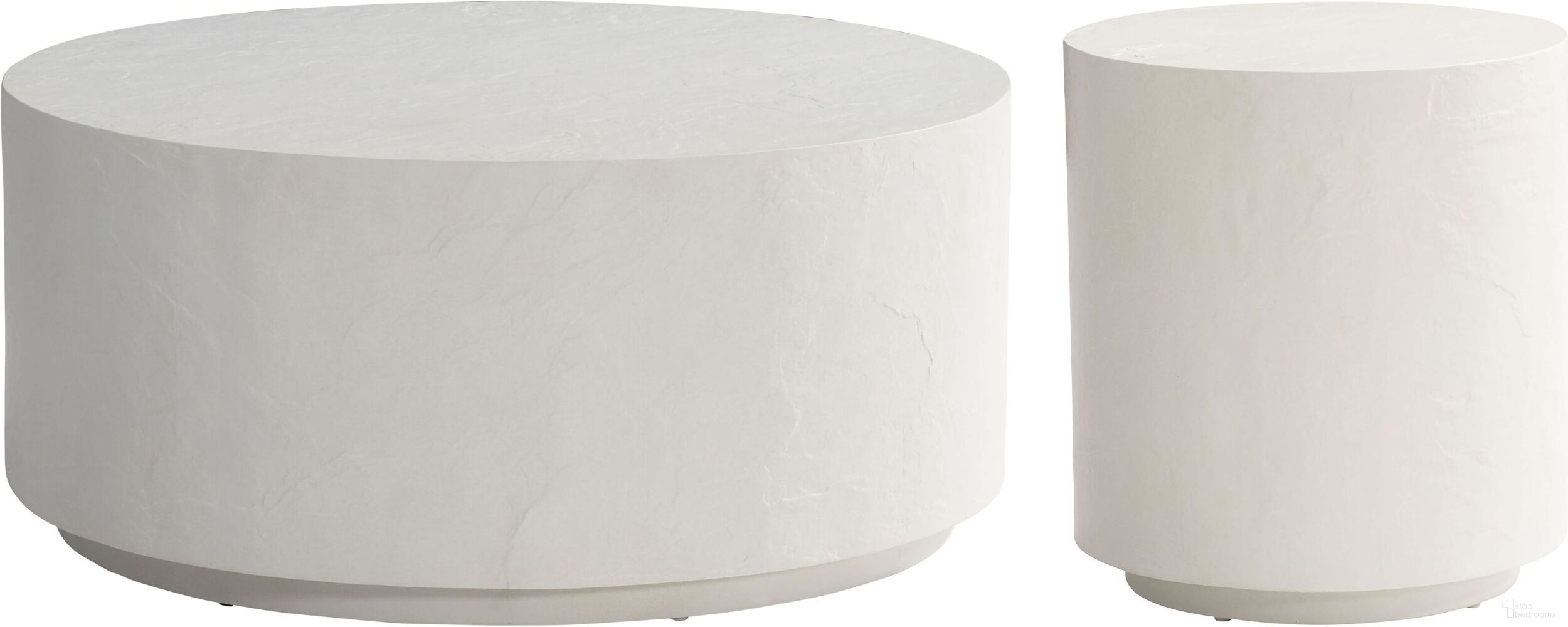 The appearance of Trapani Outdoor Occasional Table Set designed by Bernhardt in the modern / contemporary interior design. This neutral piece of furniture was selected by 1StopBedrooms from Trapani Collection to add a touch of cosiness and style into your home. Sku: X05024;X05122. Material: Concrete.