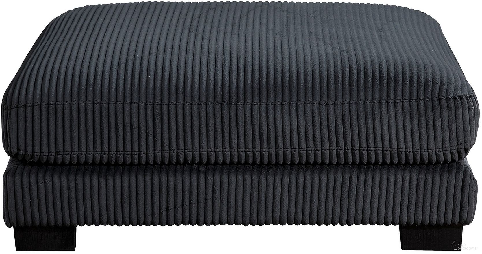 The appearance of Traverse Ottoman In Black designed by Homelegance in the modern / contemporary interior design. This black piece of furniture was selected by 1StopBedrooms from Traverse Collection to add a touch of cosiness and style into your home. Sku: 8555BK-4. Material: Corduroy.