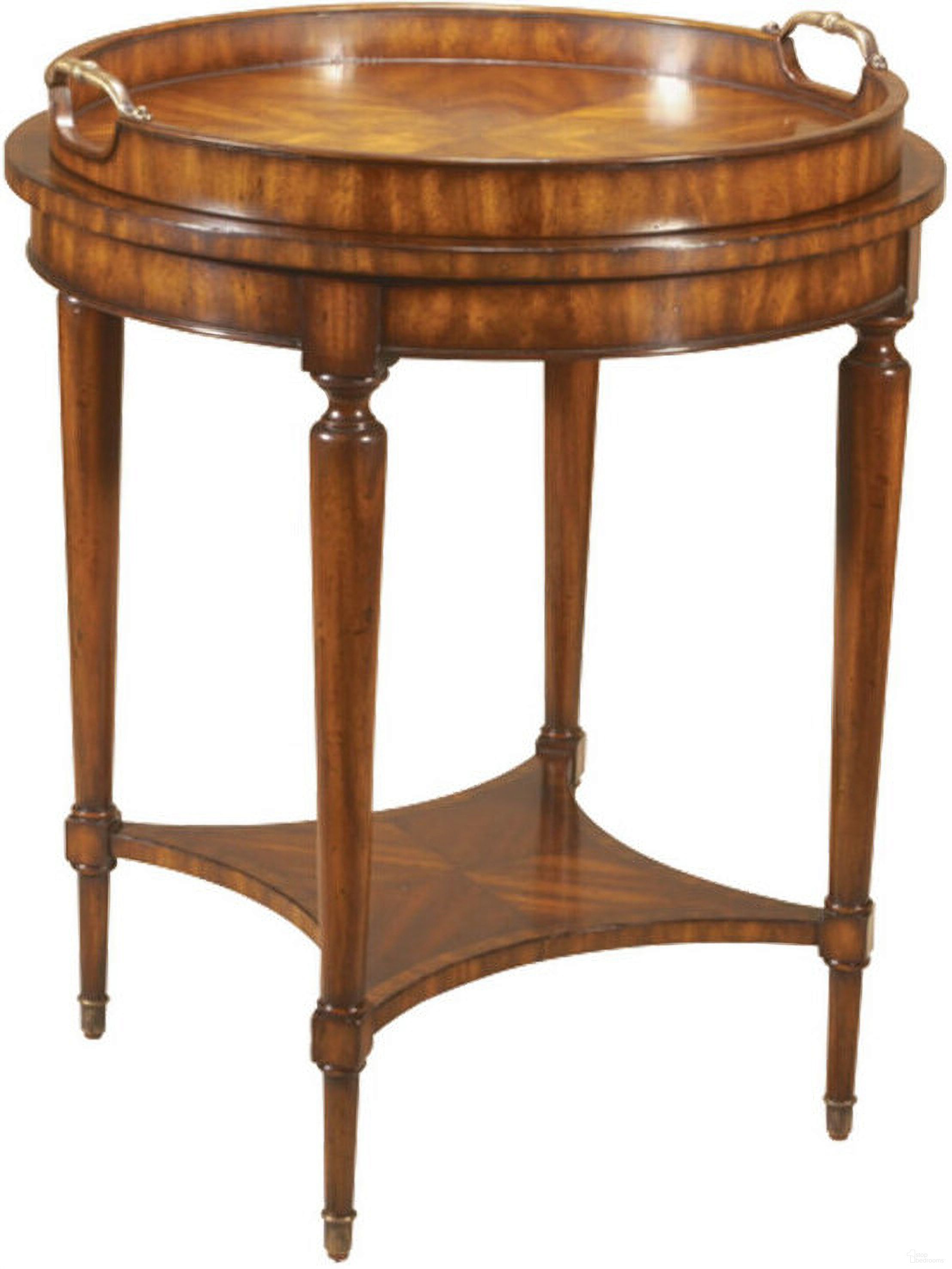 Tray Occasional Table In Brown