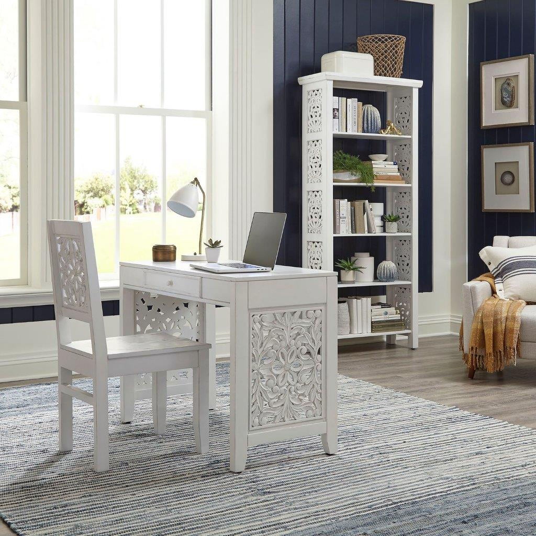 Trellis Lane White Home Office Set by Liberty 1StopBedrooms