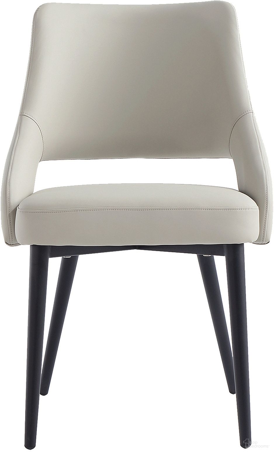 The appearance of Tremont Dining Chair In Stone designed by Manhattan Comfort in the modern / contemporary interior design. This stone piece of furniture was selected by 1StopBedrooms from Tremont Collection to add a touch of cosiness and style into your home. Sku: DC104-ST. Material: Metal. Chair Type: Side Chair.
