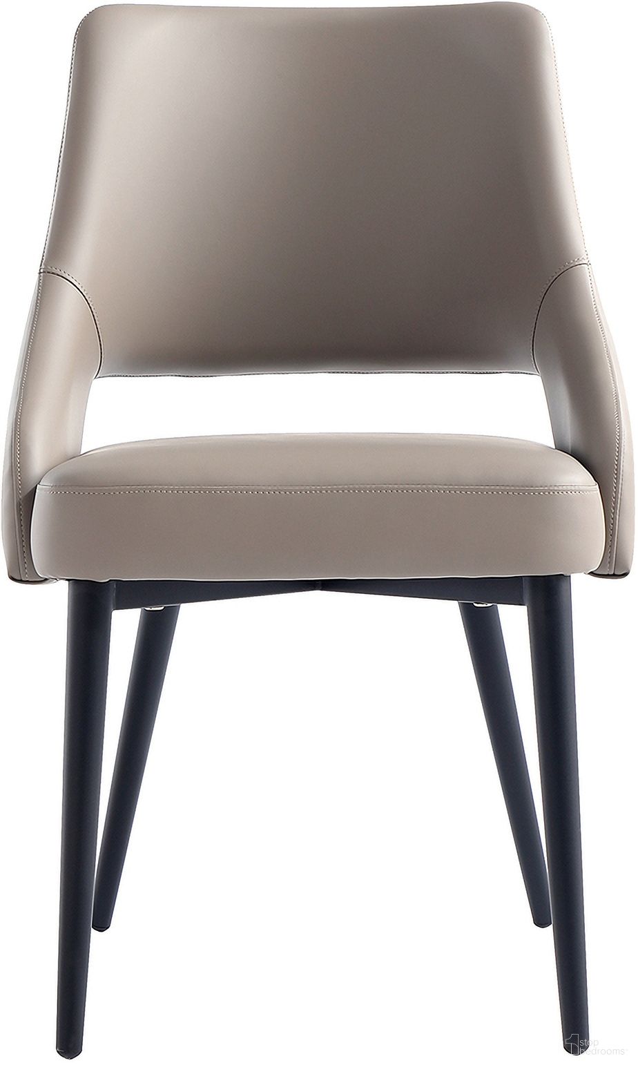 The appearance of Tremont Dining Chair In Taupe designed by Manhattan Comfort in the modern / contemporary interior design. This taupe piece of furniture  was selected by 1StopBedrooms from Tremont Collection to add a touch of cosiness and style into your home. Sku: DC104-TP. Material: Metal. Chair Type: Side Chair.