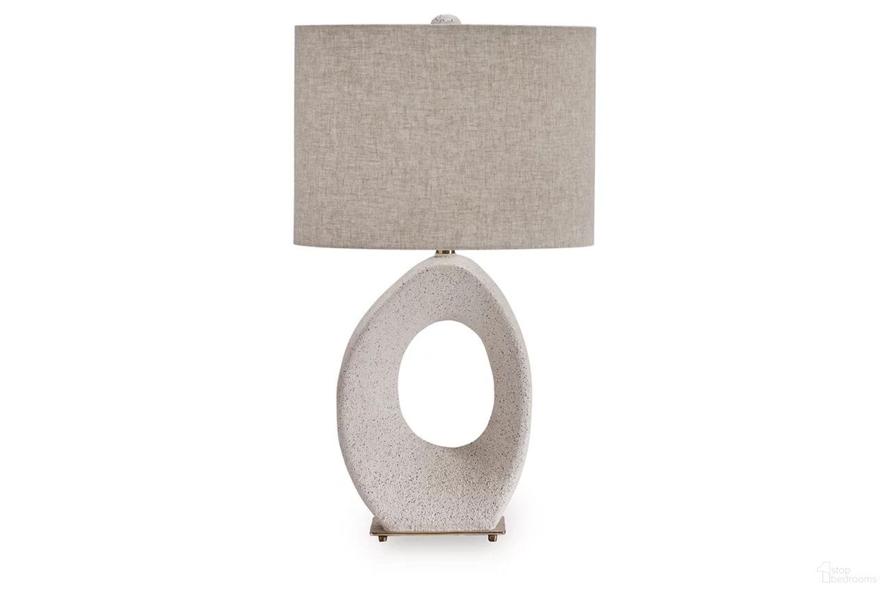 The appearance of Trentlen Table Lamp In Cream and Gold designed by Signature Design by Ashley in the modern / contemporary interior design. This cream/gold piece of furniture  was selected by 1StopBedrooms from Trentlen Collection to add a touch of cosiness and style into your home. Sku: L235984.