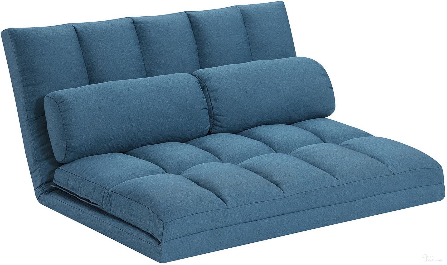 The appearance of Tri-Fold Foam Folding Mattress and Sofa Bed with Pillows In Blue designed by AC Pacific in the modern / contemporary interior design. This blue piece of furniture was selected by 1StopBedrooms from to add a touch of cosiness and style into your home. Sku: FOLD CHAIR-BLUE. Material: Plywood.