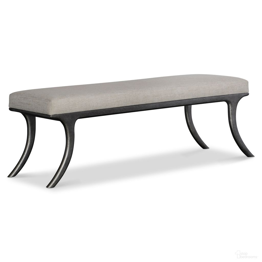 The appearance of Tribeca Bench In Barlow designed by Bernhardt in the traditional interior design. This barlow piece of furniture  was selected by 1StopBedrooms from Tribeca Collection to add a touch of cosiness and style into your home. Sku: 333506. Material: Metal.