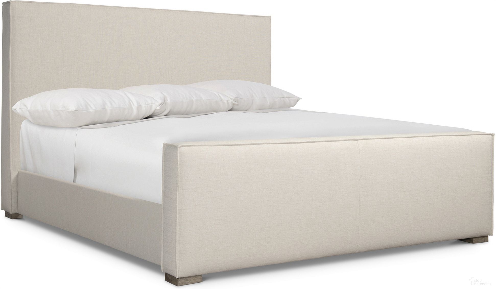 The appearance of Tribeca King Panel Bed In Beige designed by Bernhardt in the modern / contemporary interior design. This beige piece of furniture was selected by 1StopBedrooms from Tribeca Collection to add a touch of cosiness and style into your home. Sku: 333FR09;333H09. Bed Type: Panel Bed. Material: Wood. Bed Size: King.
