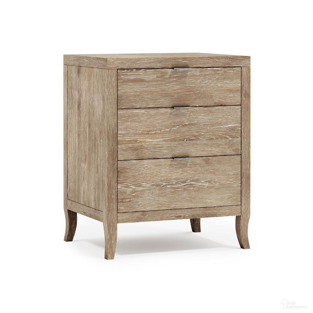 The appearance of Tribeca Nightstand In Aurum designed by Bernhardt in the traditional interior design. This aurum piece of furniture  was selected by 1StopBedrooms from Tribeca Collection to add a touch of cosiness and style into your home. Sku: 333220. Material: Wood.