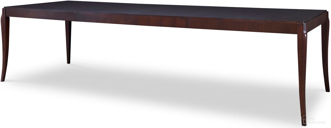 The appearance of Tribeca Rectangular Dining Table In Tribeca designed by Century Furniture in the modern / contemporary interior design. This tribeca piece of furniture was selected by 1StopBedrooms from Tribeca Collection to add a touch of cosiness and style into your home. Sku: 33H-304. Table Base Style: Legs. Table Top Shape: Rectangular. Material: Maple. Size: 42" x 75".