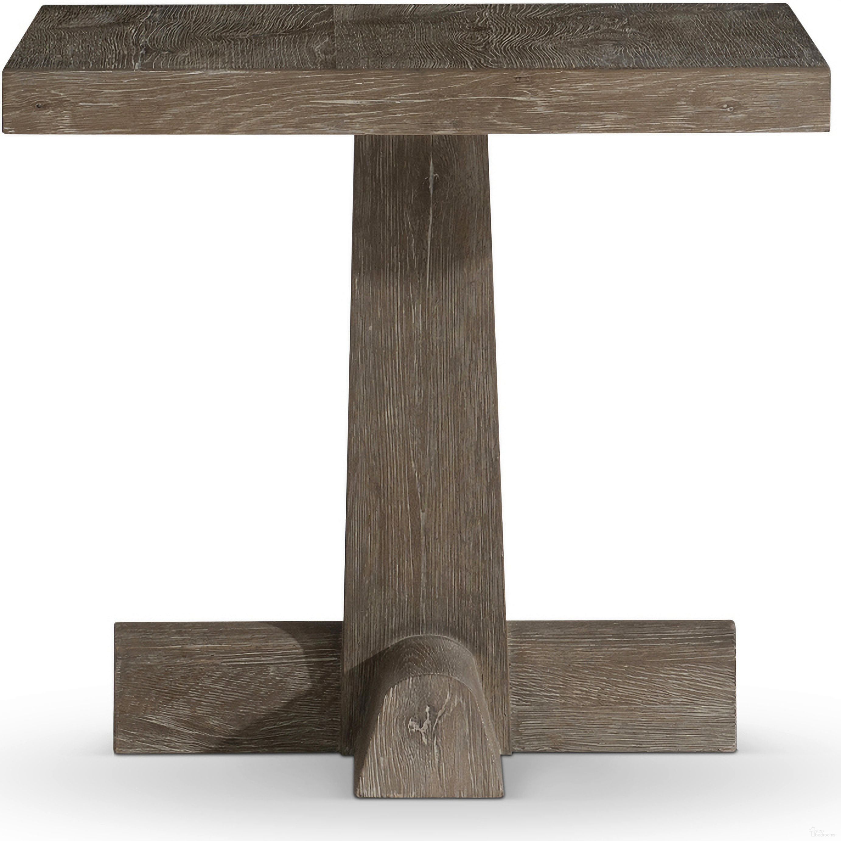 The appearance of Tribeca Side Table with Pedestal Base In Aurum designed by Bernhardt in the modern / contemporary interior design. This aurum piece of furniture was selected by 1StopBedrooms from Tribeca Collection to add a touch of cosiness and style into your home. Sku: 333120. Material: Wood.