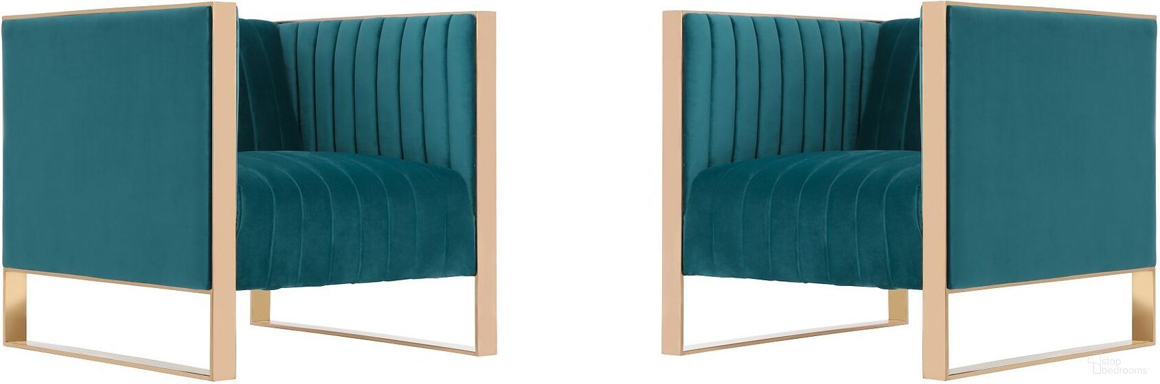 The appearance of Trillium Accent Chair in Teal and Rose Gold (Set of 2) designed by Manhattan Comfort in the transitional interior design. This teal piece of furniture was selected by 1StopBedrooms from Trillium Collection to add a touch of cosiness and style into your home. Sku: AC055-TL;AC055-TL. Material: Wood.