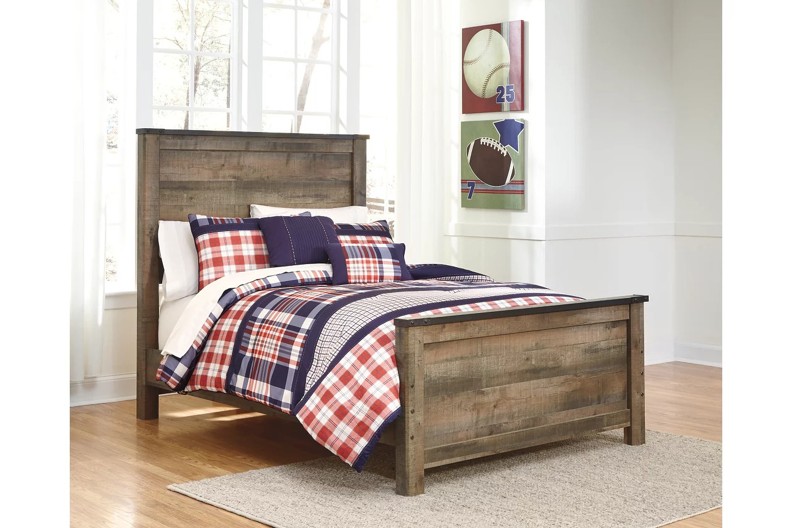 Trinell Brown Full Panel Bed By Ashley Furniture | 1StopBedrooms