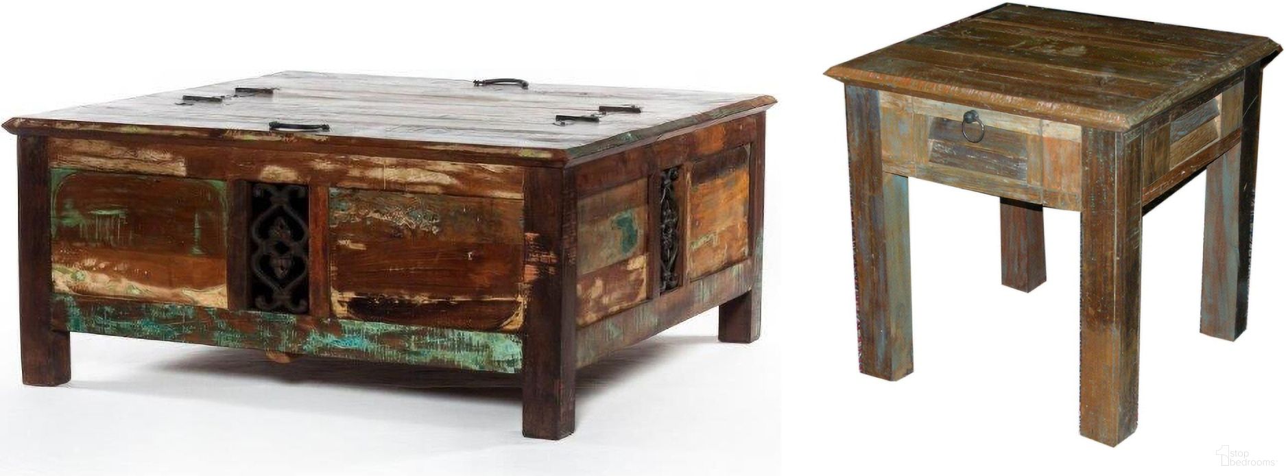 The appearance of Trinidad Box Occasional Table Set In Brown And Multi designed by Moti in the modern / contemporary interior design. This brown and multi piece of furniture was selected by 1StopBedrooms from Trinidad Collection to add a touch of cosiness and style into your home. Sku: 87003005;87004001. Material: Wood.