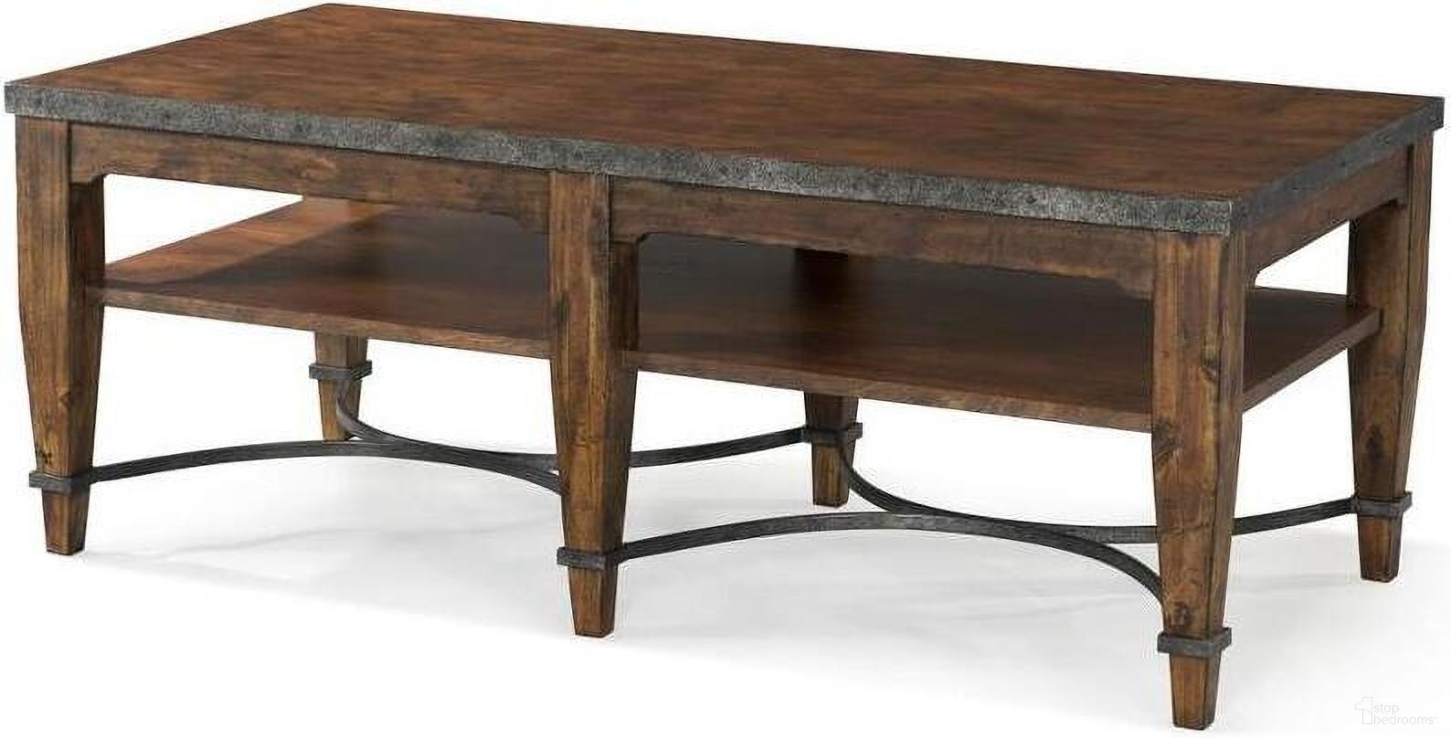 The appearance of Trisha Yearwood Home Ginkgo Cocktail Table In Coffee designed by Legacy Classic in the traditional interior design. This coffee piece of furniture was selected by 1StopBedrooms from Trisha Yearwood Home Collection to add a touch of cosiness and style into your home. Sku: TY920-822. Material: Acacia.