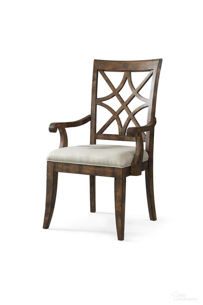 The appearance of Trisha Yearwood Home Nashville Arm Chair Set of 2 In Coffee designed by Legacy Classic in the traditional interior design. This coffee piece of furniture was selected by 1StopBedrooms from Trisha Yearwood Home Collection to add a touch of cosiness and style into your home. Sku: TY920-905. Material: Acacia. Chair Type: Arm Chair.
