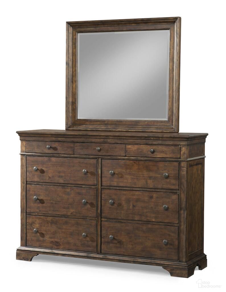 Trisha Yearwood Home Rectangular Mirror In Coffee