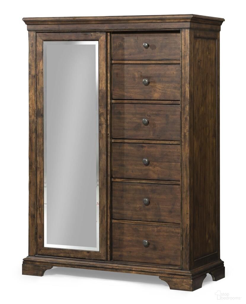 Trisha Yearwood Home Tulsa Door Chest In Coffee