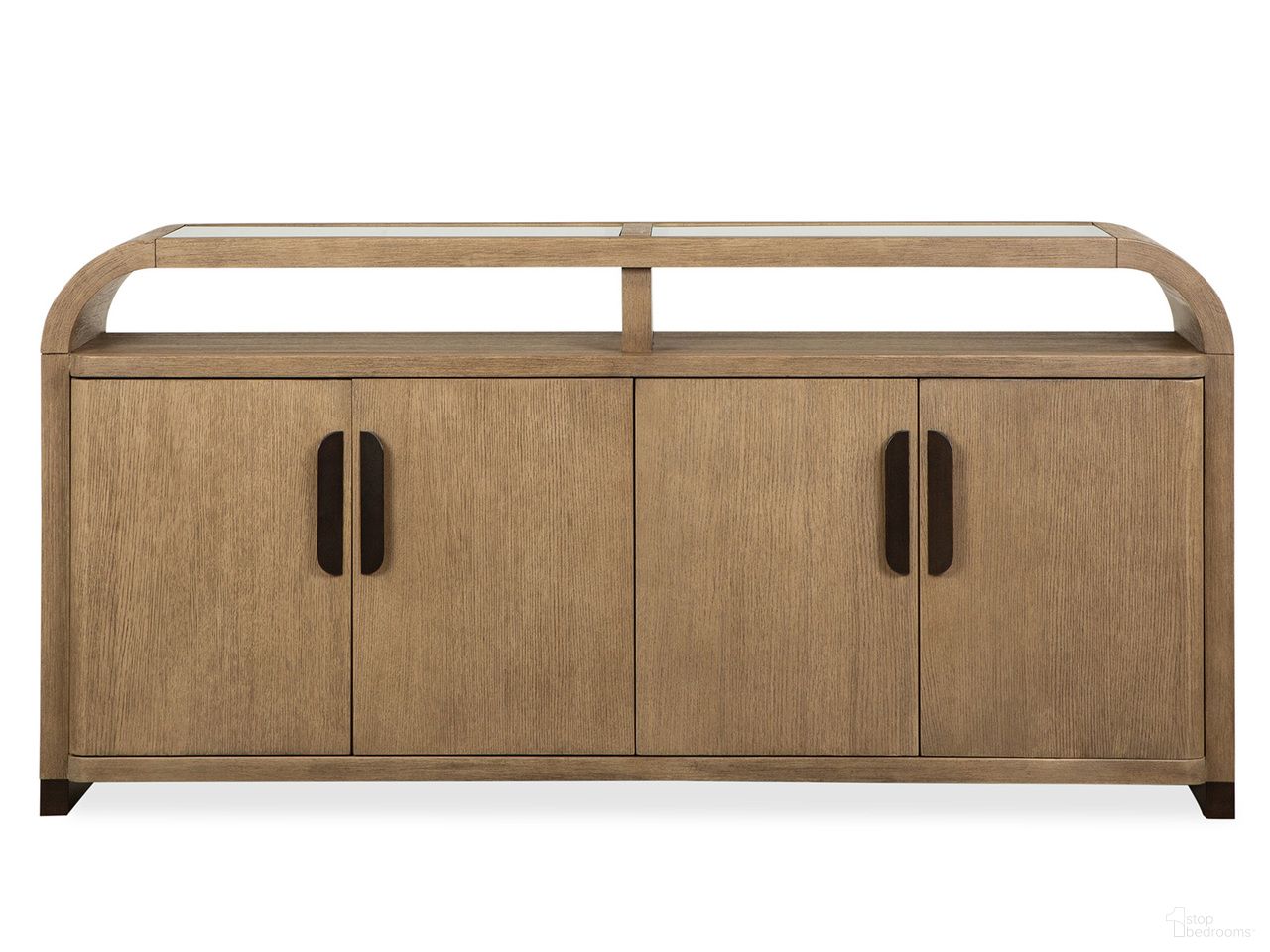 The appearance of Tristan Sideboard In Swiss Coffee designed by Magnussen in the modern / contemporary interior design. This swiss coffee piece of furniture was selected by 1StopBedrooms from Tristan Collection to add a touch of cosiness and style into your home. Sku: D5878-12. Material: Oak Veneer.