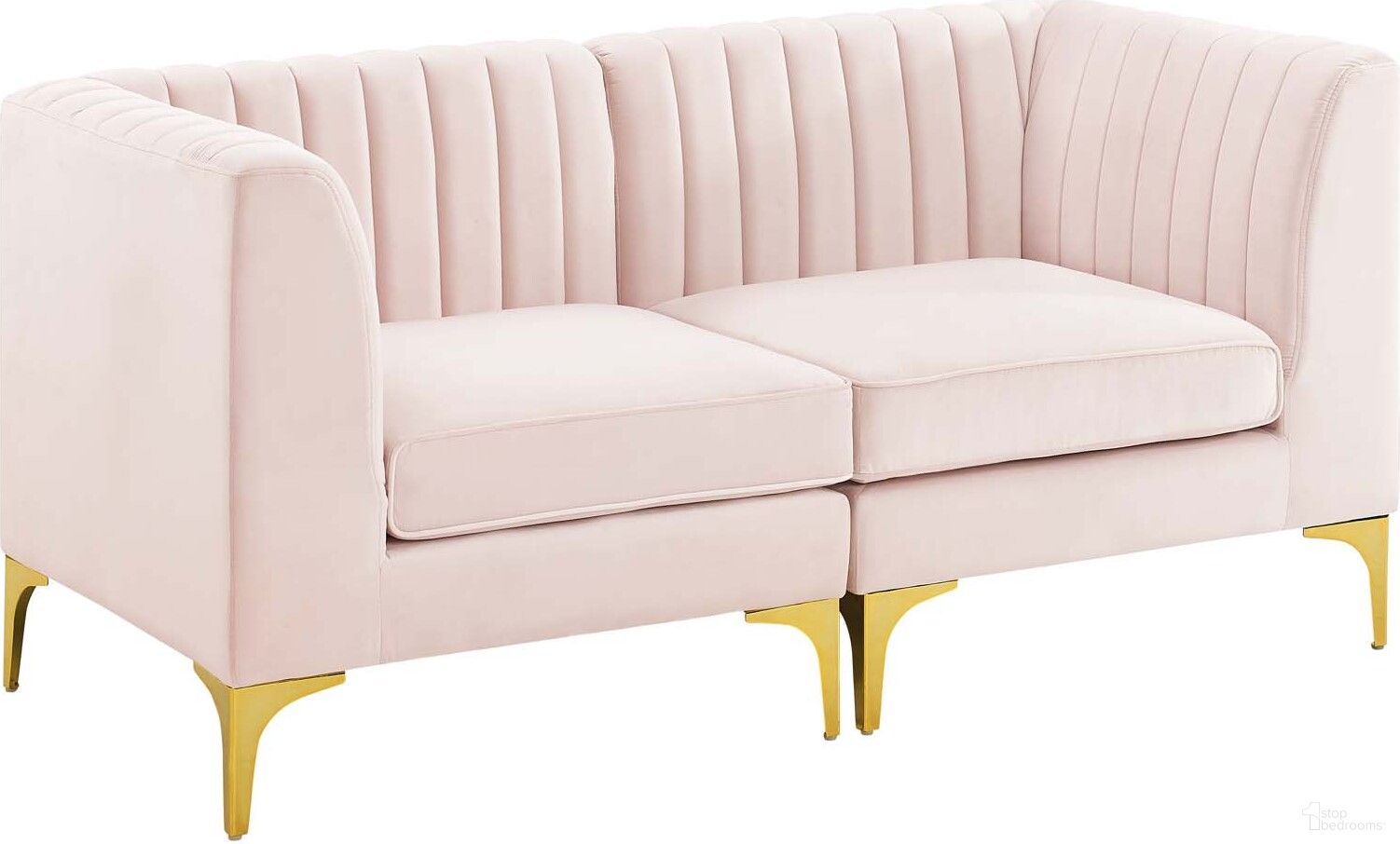 The appearance of Triumph Channel Tufted Performance Velvet Loveseat In Pink designed by Modway in the modern / contemporary interior design. This pink piece of furniture was selected by 1StopBedrooms from Triumph Collection to add a touch of cosiness and style into your home. Sku: EEI-3983-PNK;EEI-3983-PNK. Material: Wood.