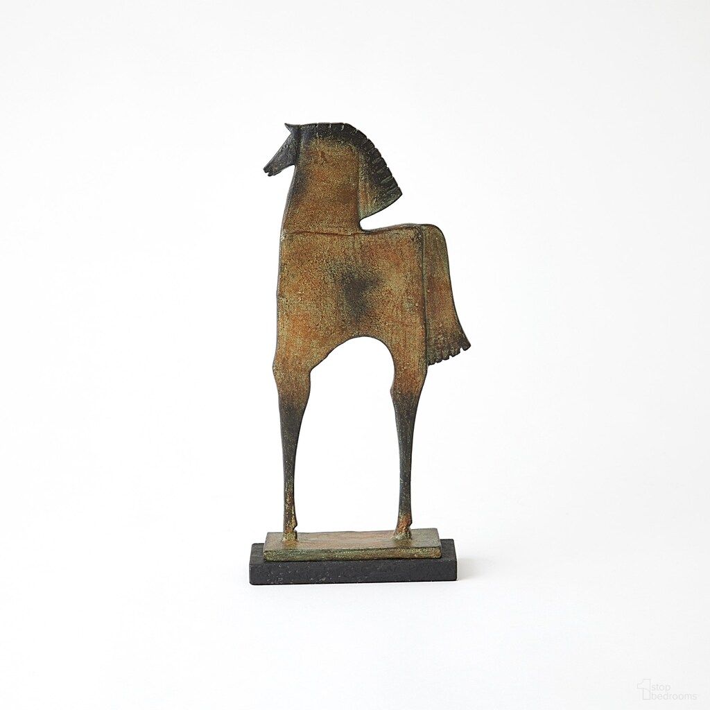 Trojan Horse Sculpture In White