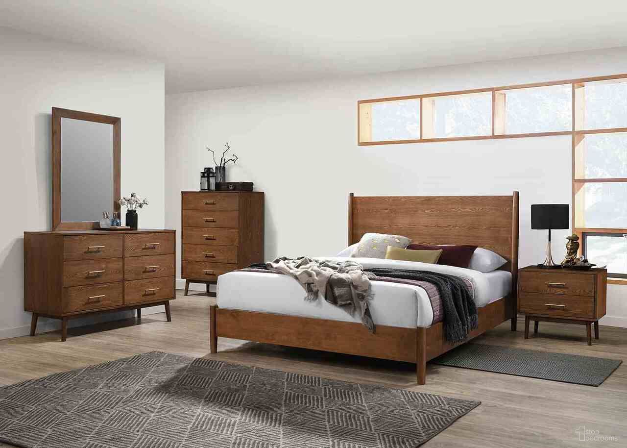 Tromso Bedroom Set In Walnut