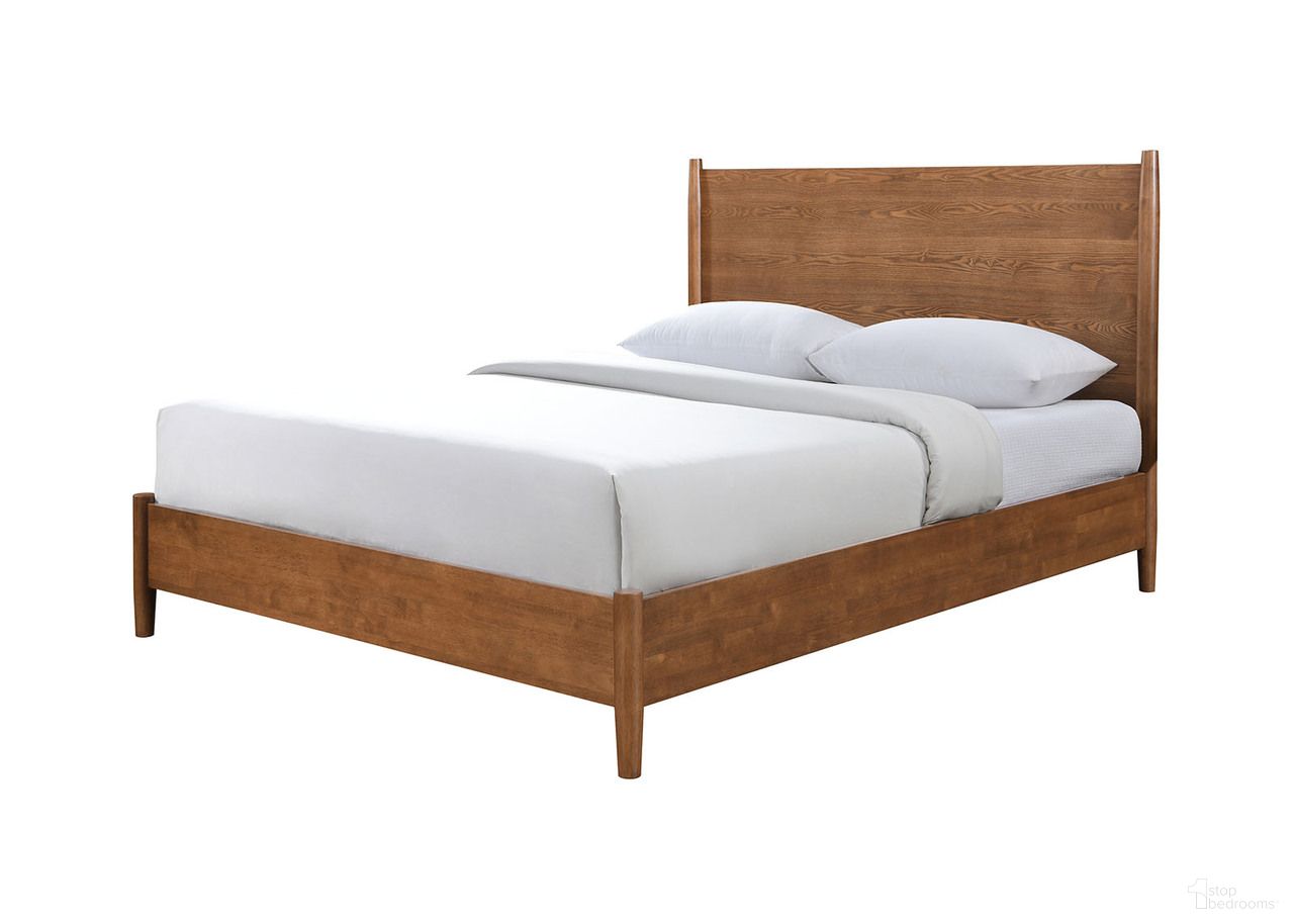 Tromso Full Bed In Walnut