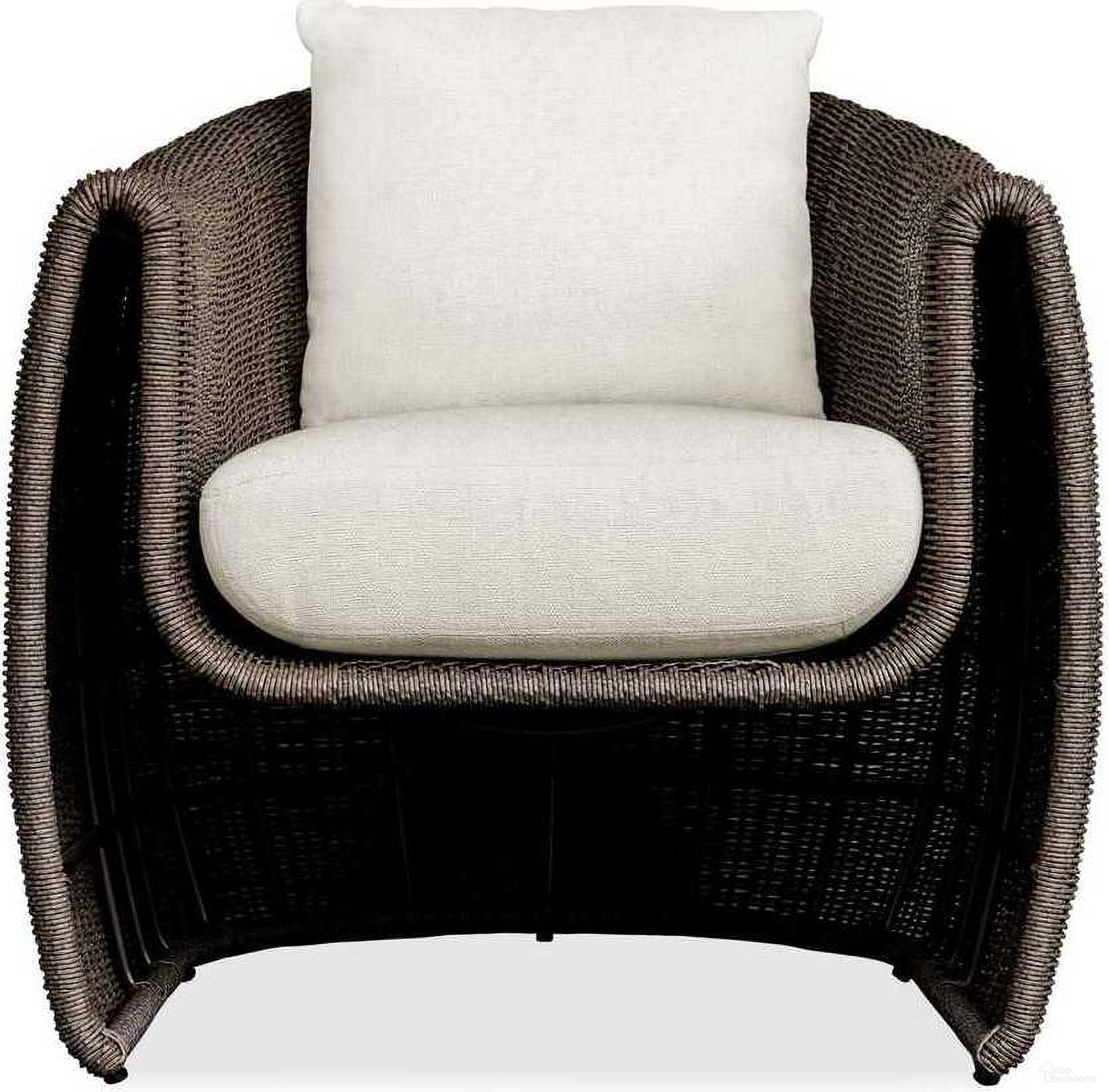 The appearance of Tropic Outdoor Lounge Chair In Brown designed by Uttermost in the modern / contemporary interior design. This brown piece of furniture  was selected by 1StopBedrooms from Tropic Collection to add a touch of cosiness and style into your home. Sku: 23932. Material: Metal.