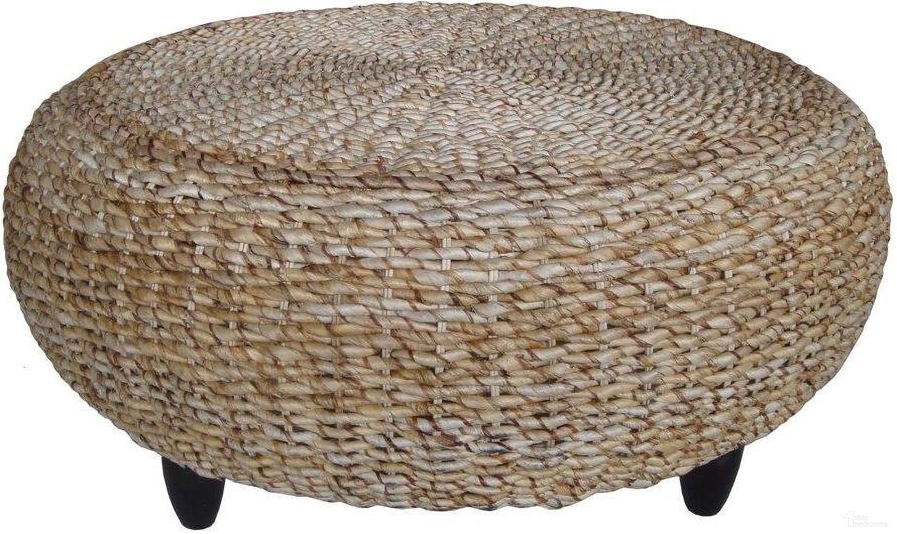 The appearance of Tropical Natural Ottoman designed by Padma's Plantation in the modern / contemporary interior design. This natural piece of furniture  was selected by 1StopBedrooms from Tropical Collection to add a touch of cosiness and style into your home. Sku: TR04. Material: Wood.