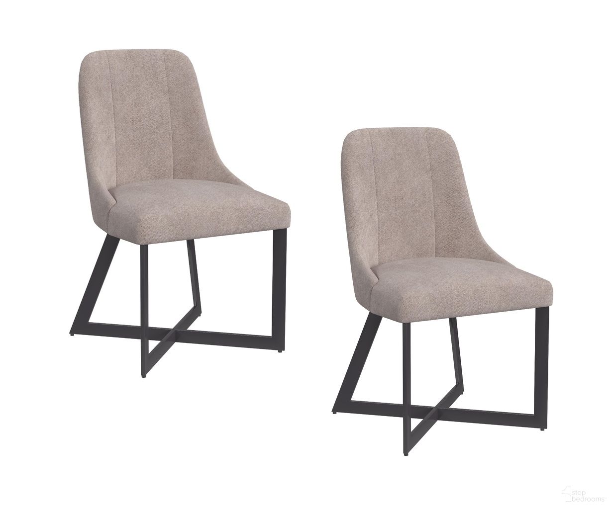 The appearance of Trucco Dining Chair Set of 2 In Bronze designed by Bassett Mirror Company in the modern / contemporary interior design. This bronze piece of furniture was selected by 1StopBedrooms from Trucco Collection to add a touch of cosiness and style into your home. Sku: 9630-DR-800-2. Material: Metal. Chair Type: Side Chair.