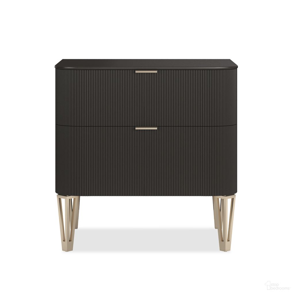 True Love 26 Inch Nightstand In Brown