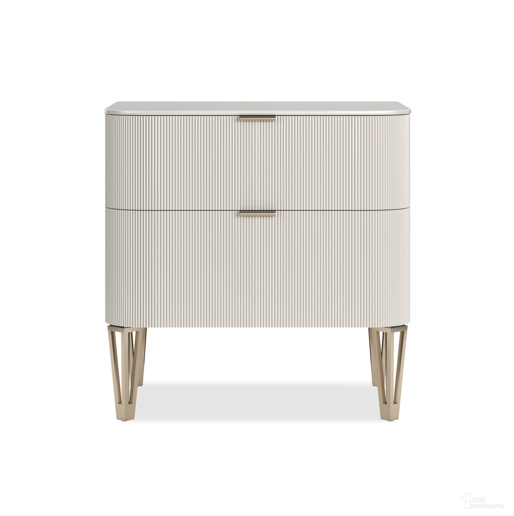 The appearance of True Love 26 Inch Nightstand In White designed by Caracole in the modern / contemporary interior design. This white piece of furniture was selected by 1StopBedrooms from True Love Collection to add a touch of cosiness and style into your home. Sku: CLA-424-0611. Material: Resin.
