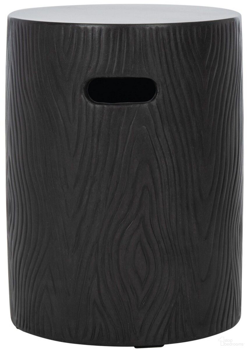 The appearance of Trunk Indoor-Outdoor Modern Concrete Round 16.5 Inch Height Accent Table in Black designed by Safavieh in the modern / contemporary interior design. This black piece of furniture was selected by 1StopBedrooms from Trunk Collection to add a touch of cosiness and style into your home. Sku: VNN1004C. Table Top Shape: Round. Material: Concrete.