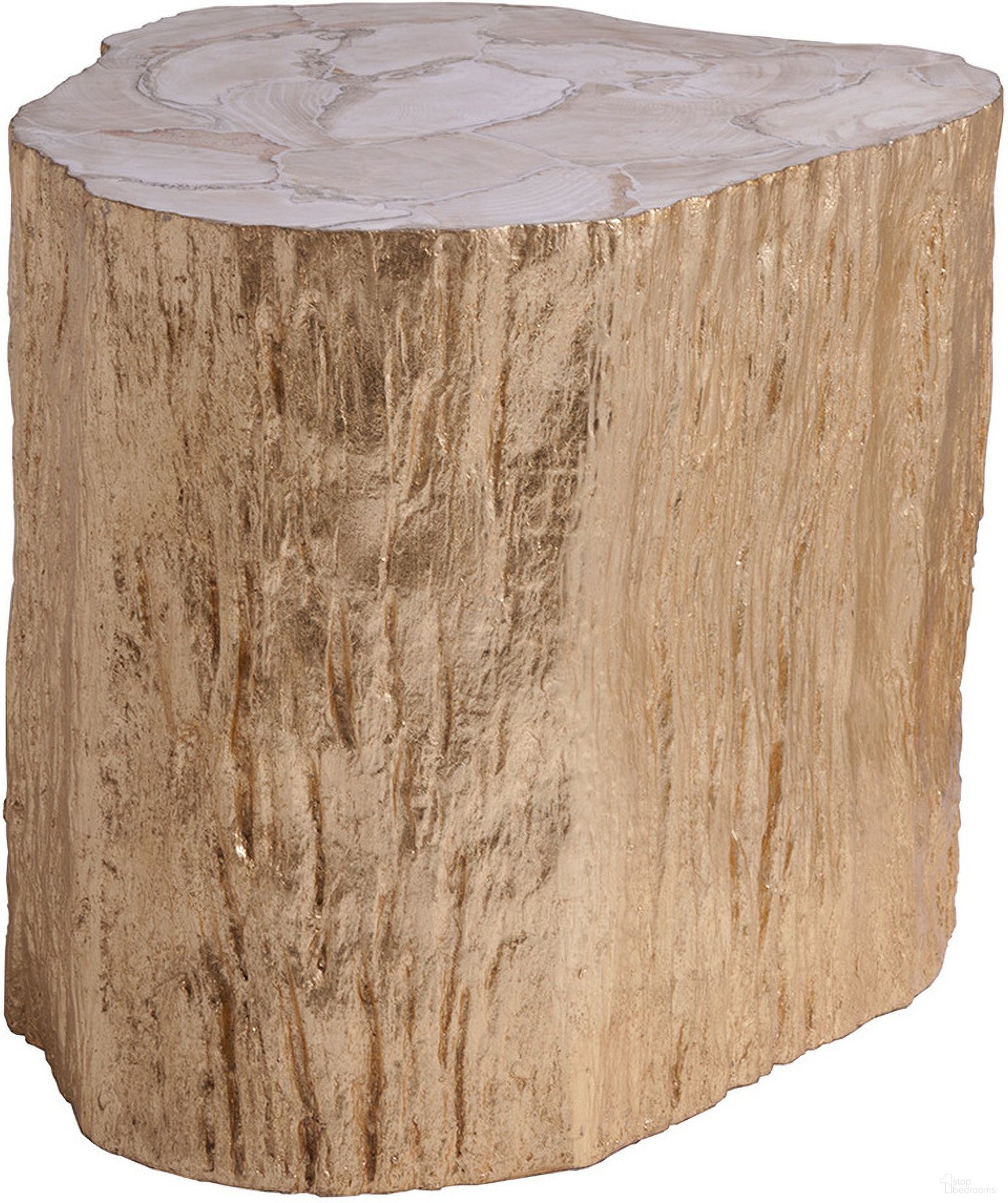 The appearance of Signature Designs Trunk Segment Side Table In Gold designed by Artistica Home in the transitional interior design. This gold piece of furniture was selected by 1StopBedrooms from Signature Designs Collection to add a touch of cosiness and style into your home. Sku: 2036-952. Material: Gold.