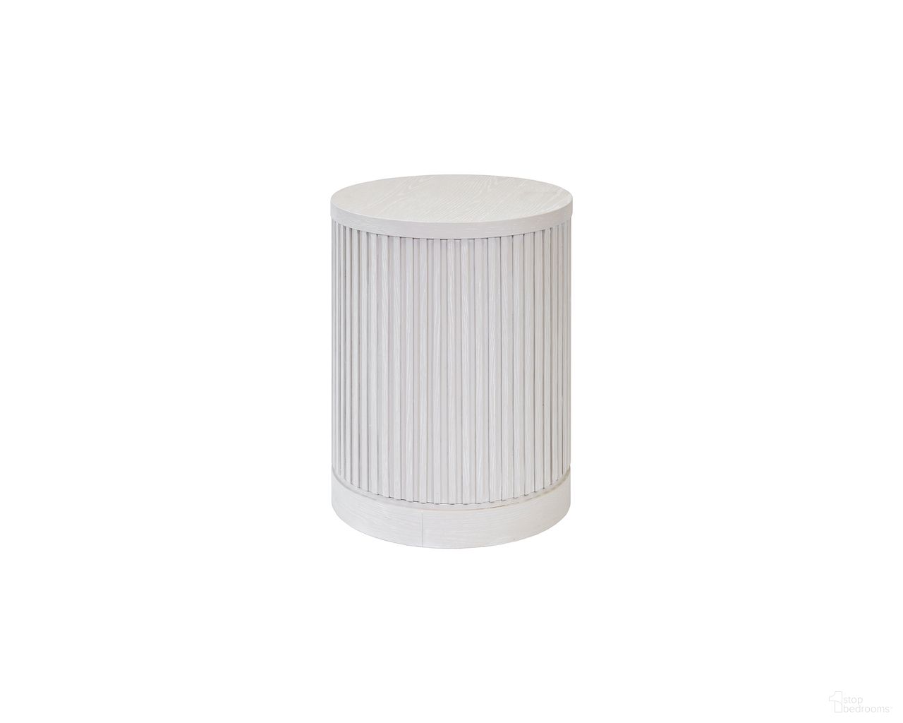 The appearance of Tulane 18 Inch Round Side Table In White designed by Martin Furniture in the modern / contemporary interior design. This white piece of furniture was selected by 1StopBedrooms from Tulane Collection to add a touch of cosiness and style into your home. Sku: IMTU1824W. Material: Wood.