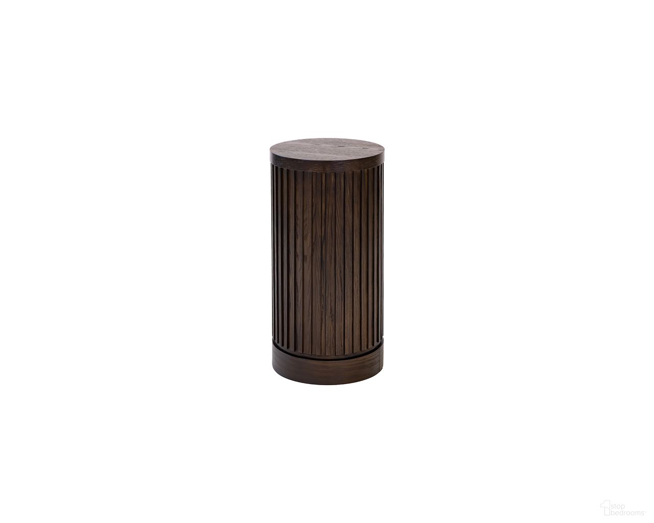 The appearance of Tulane 24 Inch Height Round Side Table In Brown designed by Martin Furniture in the modern / contemporary interior design. This brown piece of furniture was selected by 1StopBedrooms from Tulane Collection to add a touch of cosiness and style into your home. Sku: IMTU1224. Material: Wood.