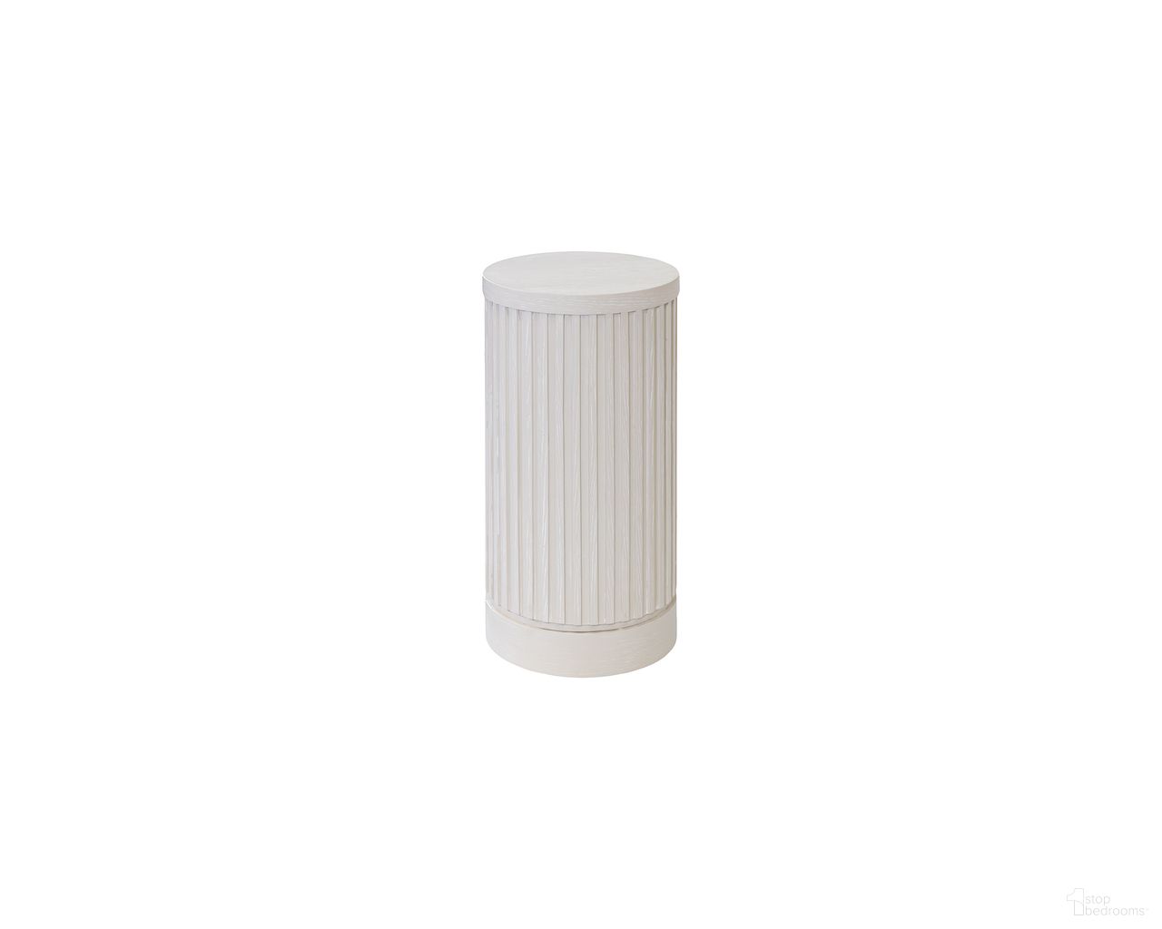The appearance of Tulane 24 Inch Height Round Side Table In White designed by Martin Furniture in the modern / contemporary interior design. This white piece of furniture was selected by 1StopBedrooms from Tulane Collection to add a touch of cosiness and style into your home. Sku: IMTU1224W. Material: Wood.