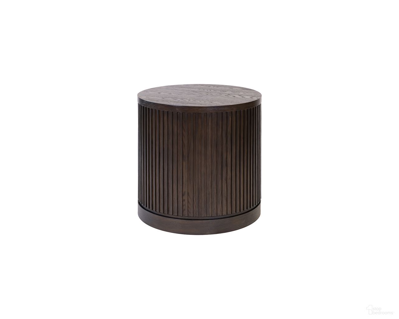 The appearance of Tulane 24 Inch Round Side Table In Brown designed by Martin Furniture in the modern / contemporary interior design. This brown piece of furniture was selected by 1StopBedrooms from Tulane Collection to add a touch of cosiness and style into your home. Sku: IMTU2424. Material: Wood.
