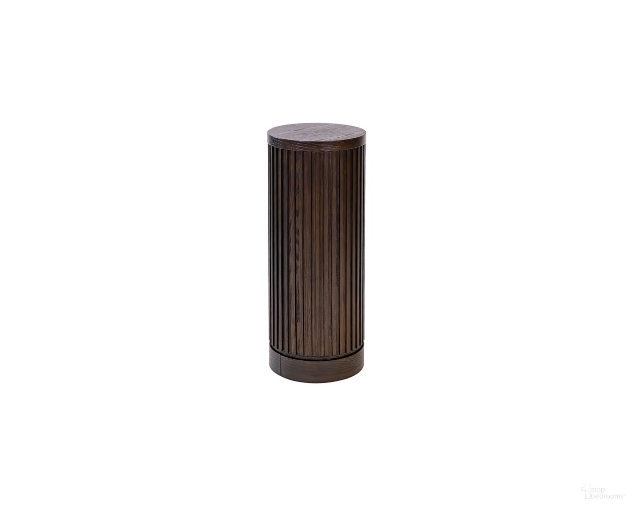 The appearance of Tulane 30 Inch Height Round Side Table In Brown designed by Martin Furniture in the modern / contemporary interior design. This brown piece of furniture was selected by 1StopBedrooms from Tulane Collection to add a touch of cosiness and style into your home. Sku: IMTU1230. Material: Wood.