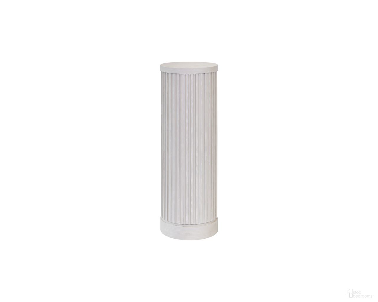 The appearance of Tulane 36 Inch Height Round Side Table In White designed by Martin Furniture in the modern / contemporary interior design. This white piece of furniture was selected by 1StopBedrooms from Tulane Collection to add a touch of cosiness and style into your home. Sku: IMTU1236W. Material: Wood.