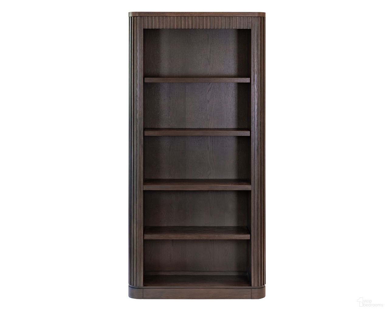 The appearance of Tulane Executive Open Bookcase In Brown designed by Martin Furniture in the modern / contemporary interior design. This brown piece of furniture was selected by 1StopBedrooms from Tulane Collection to add a touch of cosiness and style into your home. Sku: IMTU3676. Material: Solid Hardwood & Veneers.