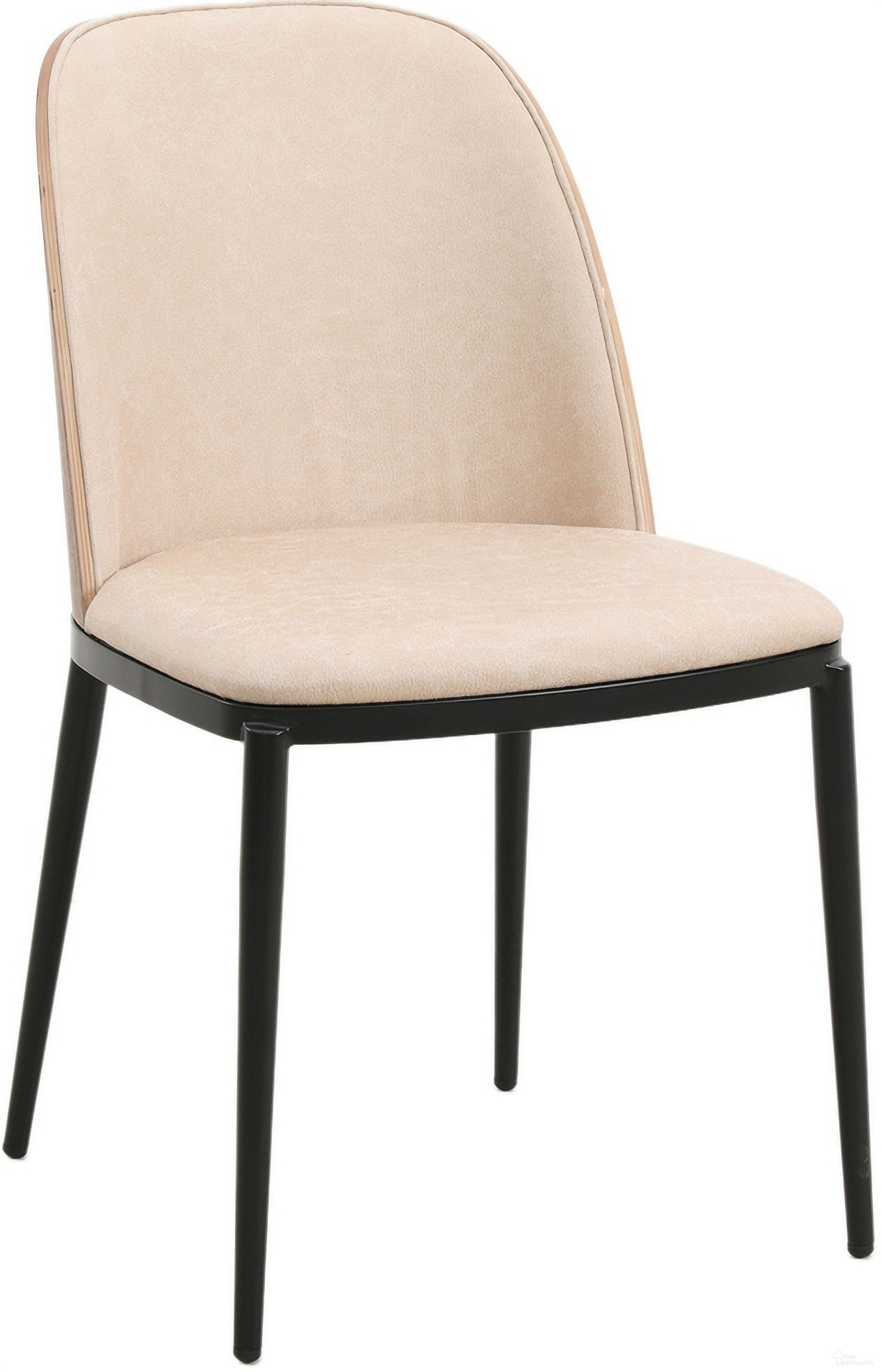 The appearance of Tule Dining Side Chair In Walnut and Light Brown designed by LeisureMod in the transitional interior design. This walnut brown piece of furniture  was selected by 1StopBedrooms from Tule Collection to add a touch of cosiness and style into your home. Sku: TCWN18LBR. Material: Wood. Chair Type: Side Chair.
