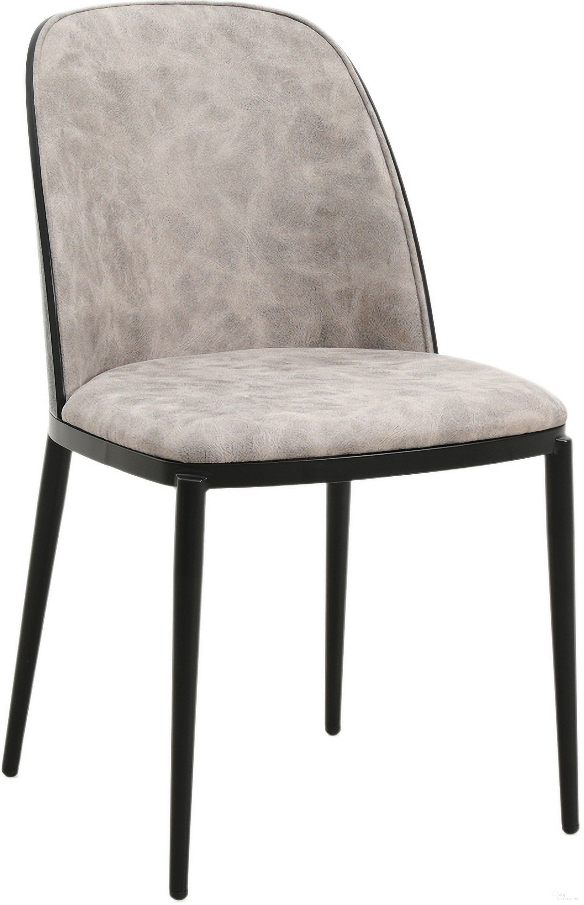 The appearance of Tule Fabric Dining Side Chair In Black and Charcoal designed by LeisureMod in the transitional interior design. This charcoal and black piece of furniture was selected by 1StopBedrooms from Tule Collection to add a touch of cosiness and style into your home. Sku: TCBL18CH. Material: Wood. Chair Type: Side Chair.