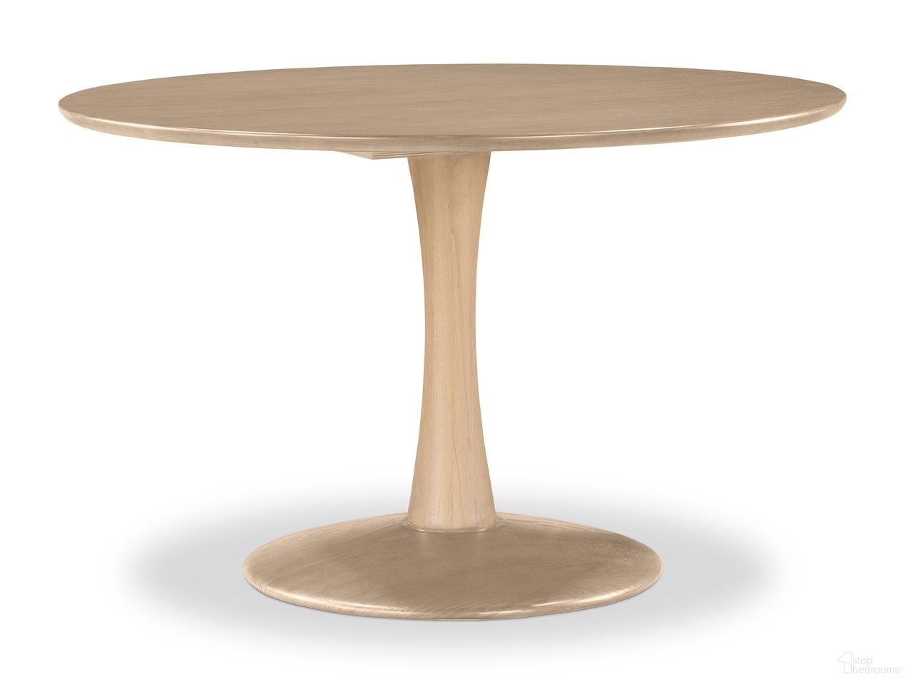 Tulip Dining Table In Natural Oak