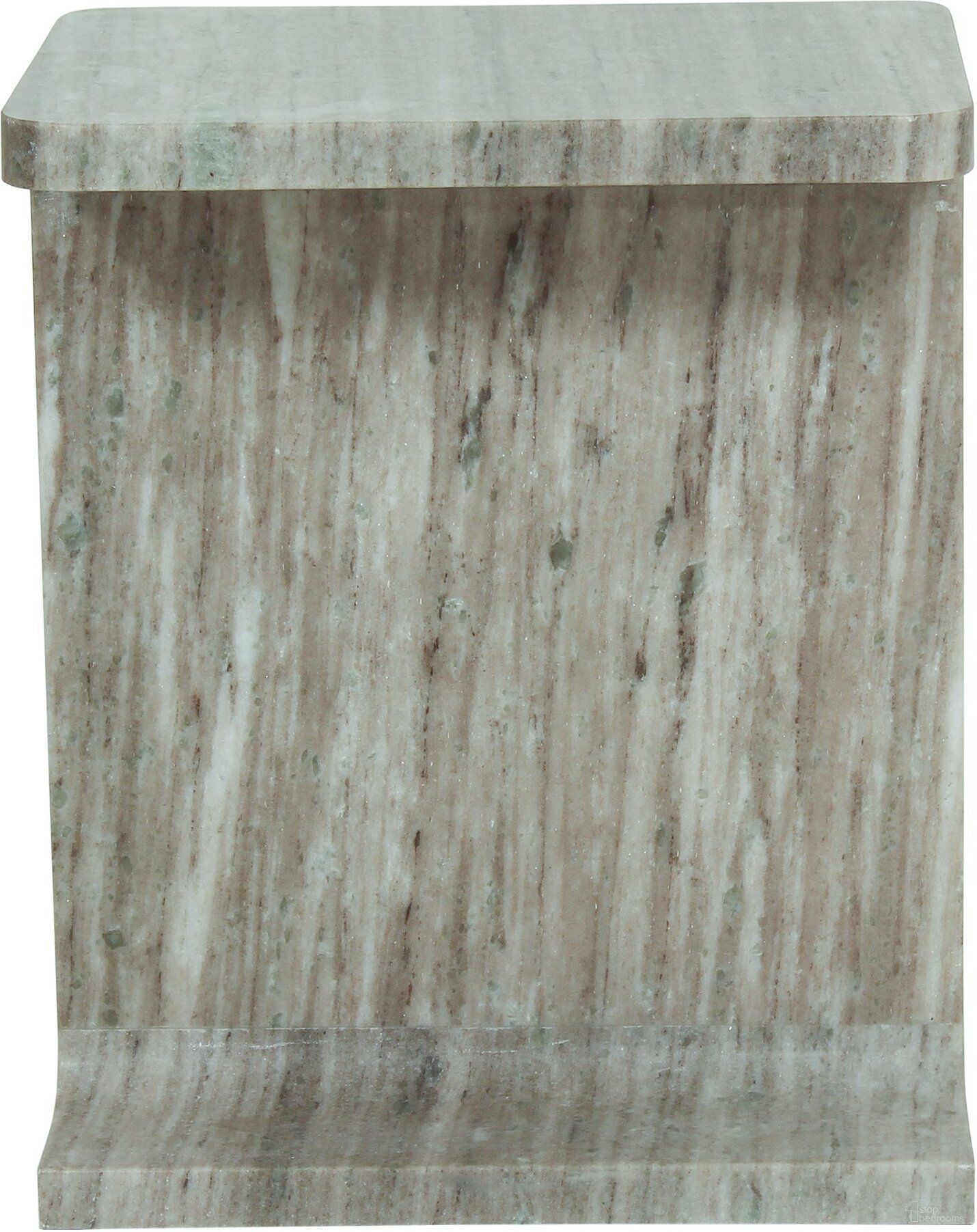 The appearance of Tullia Accent Table In Beige designed by Moes Home in the modern / contemporary interior design. This beige piece of furniture  was selected by 1StopBedrooms from Tullia Collection to add a touch of cosiness and style into your home. Sku: GZ-1153-39. Material: Marble.