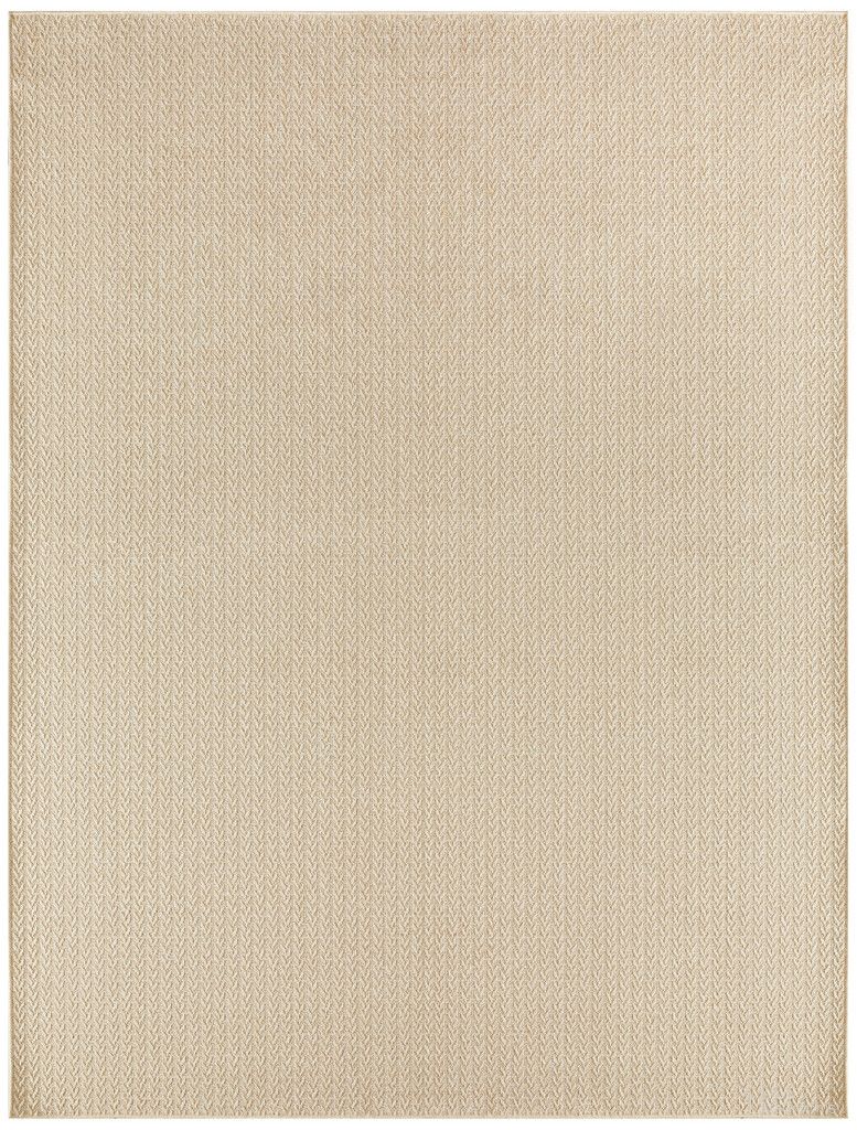 Tulum 10' x 14' Outdoor Rug In Cream
