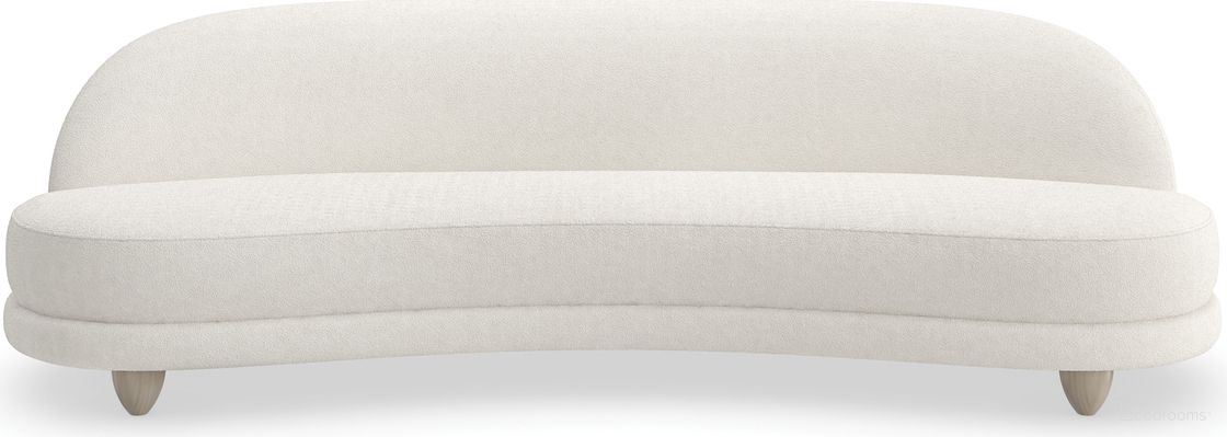 The appearance of Tulum 110 Inch Sofa In Cream designed by Caracole in the modern / contemporary interior design. This cream piece of furniture was selected by 1StopBedrooms from Tulum Collection to add a touch of cosiness and style into your home. Sku: M150-023-012-A. Material: Ash.