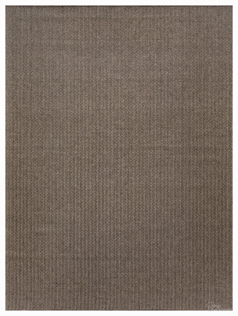 Tulum 9' x 12' Outdoor Rug In Brown