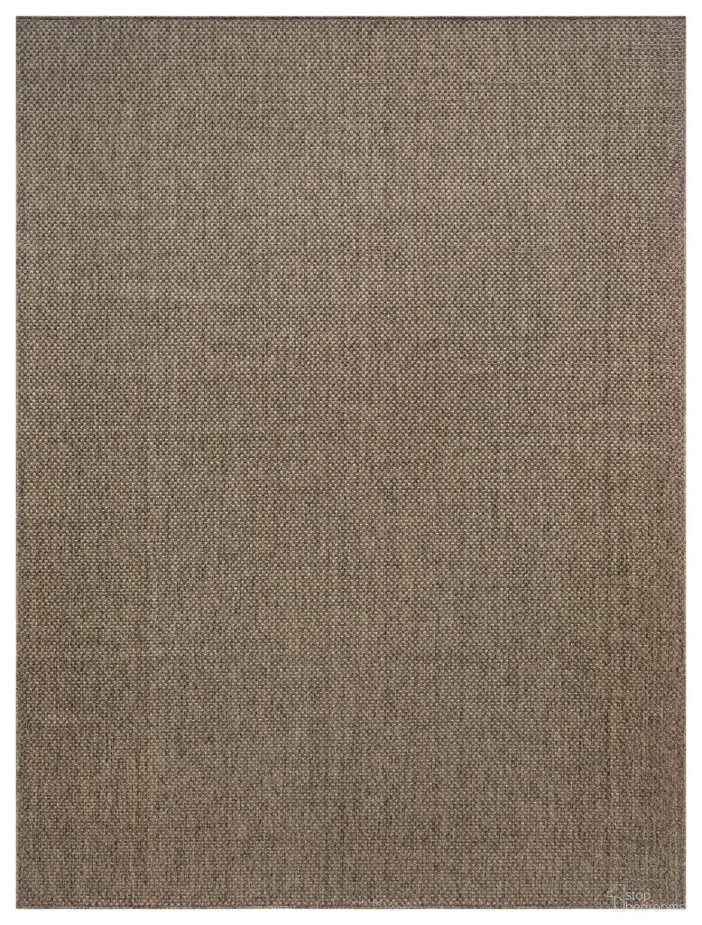 Tulum 9' x 12' Outdoor Rug In Brown