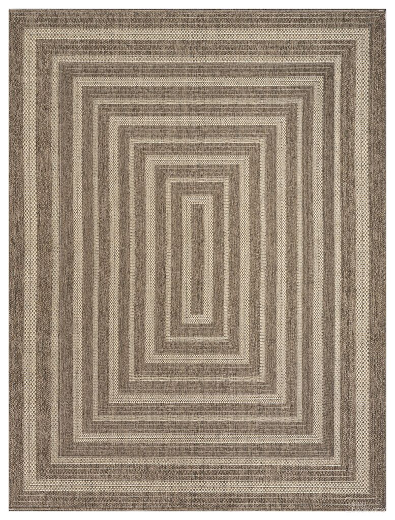 Tulum 9' x 12' Outdoor Rug In Brown